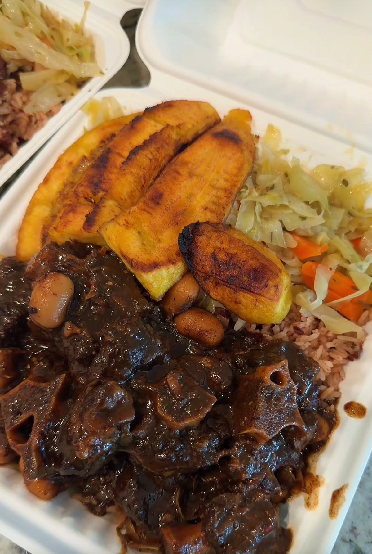 Oxtail plate